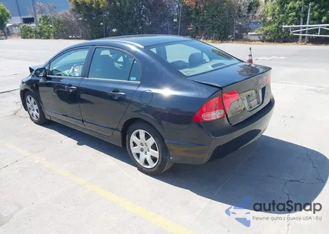 2007 Honda Civic Lx from USA, damaged, VIN 1HGFA16597L129476